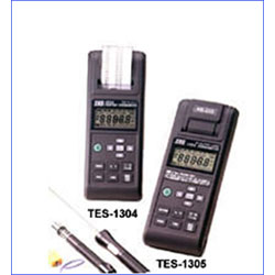温度记录表 TES-1305 K.J.E.T