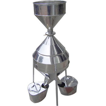 不锈钢钟鼎式分样器