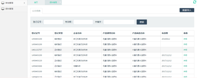 ͨ����¼������ũ��������ƽ̨�ɲ鿴���ϵĵǼ�֤�ż����͡����ƺ���Ч��