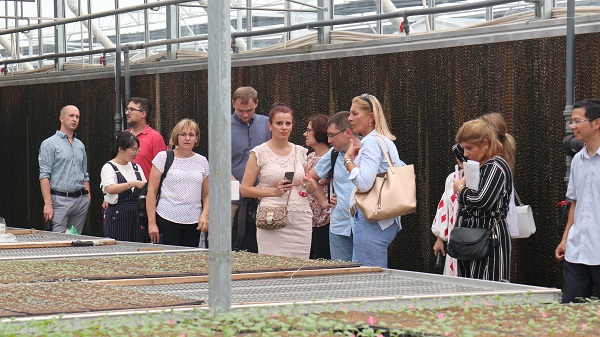 研修班一行在现代农业产业园现场观摩4