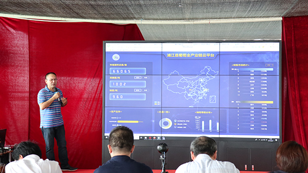 Õã½ÉÌØÆÖ½ÏØÆÏÌÑÈ«²úÒµÁ´ÔÆÆ½Ì¨Õ¹Ê¾